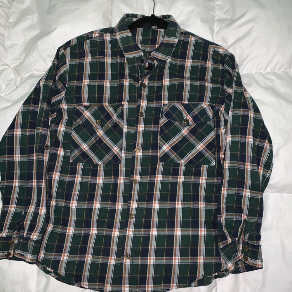 Olive Flannel
